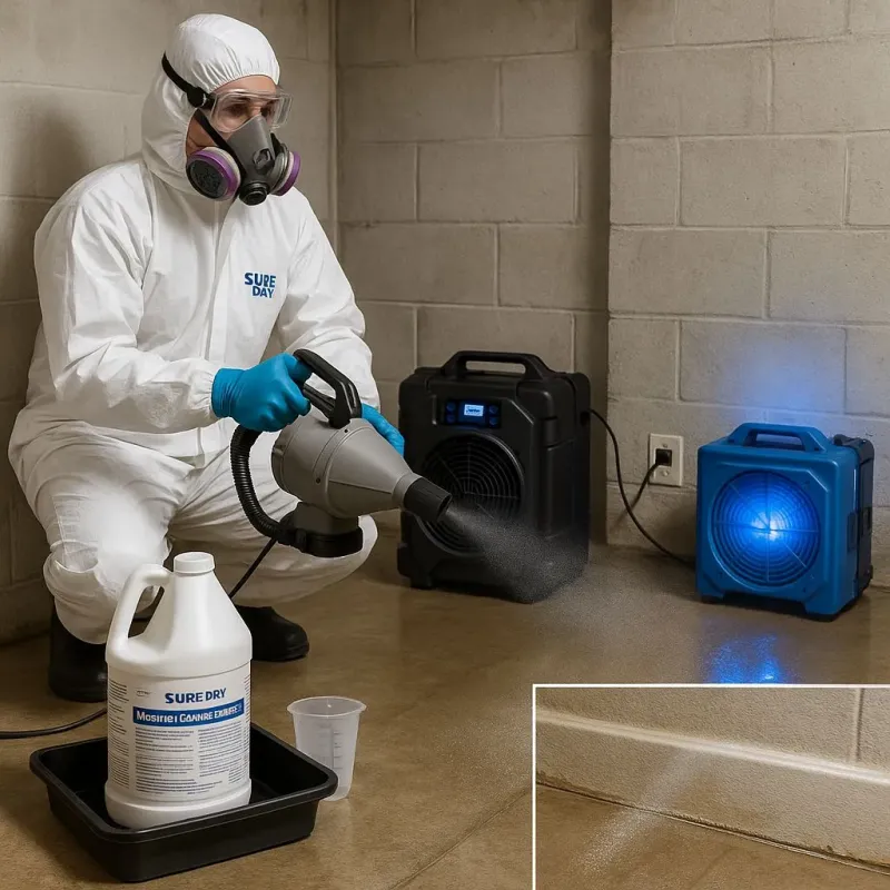 Sanitization and Odor Removal process in Osceola, WI
