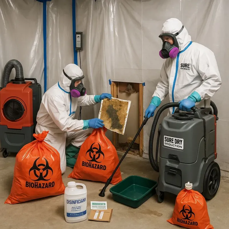 Contaminated Water Handling Protocols process in Osceola, WI