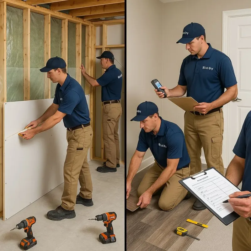 Repairs and Reconstruction process in Osceola, WI
